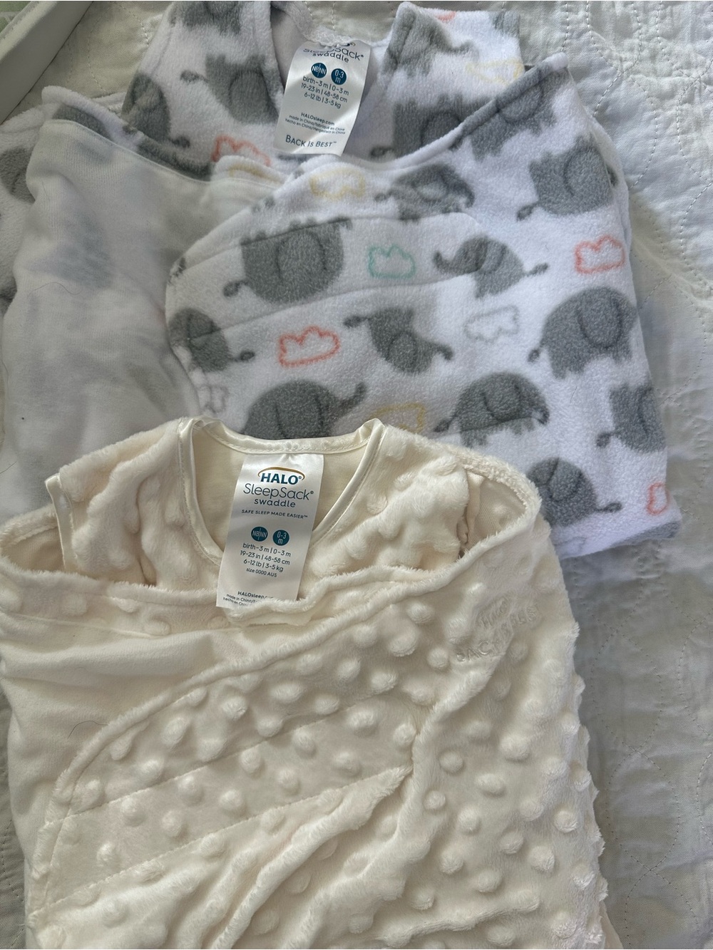 HALO SleepSack Swaddle Fleece Set
